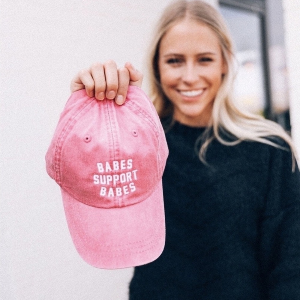 FRIDAY + SATURDAY - BABES SUPPORT BABES PINK HAT